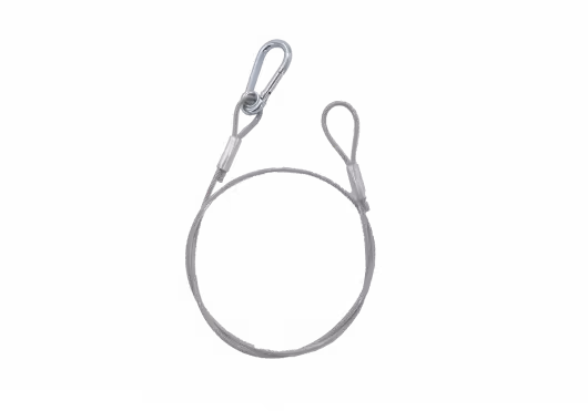 Algam Lighting Eslinga 3Mm 75Cm Plata LALSWS-3-75
