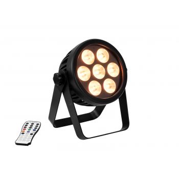 Eurolite led 4c-7 silent slim spot foco