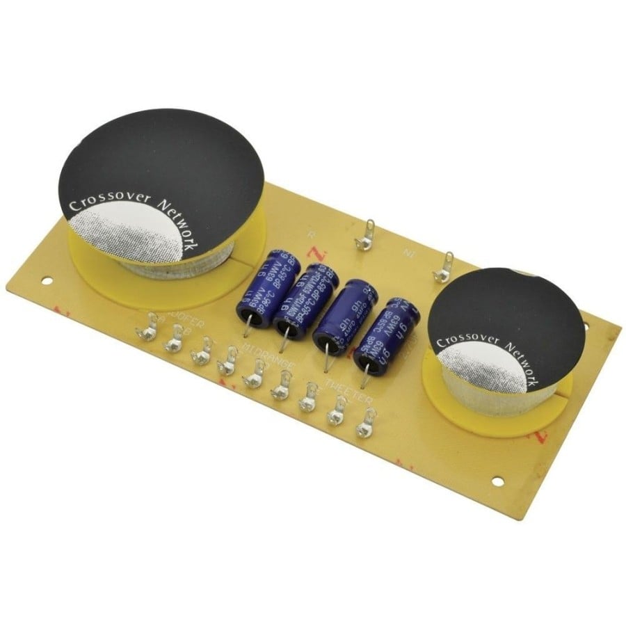 Qtx Filtro 3 Vias 400W con frecuencias de corte seleccionables Filtro 3 Vías 400W con frecuencias de corte selecc
