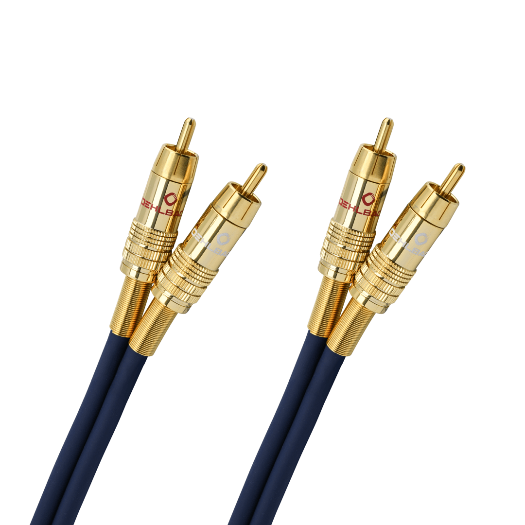 Oehlbach NF 1 Master Set 1x50cm Blue Cable RCA NF 1 Master Set 1x50cm Blue
