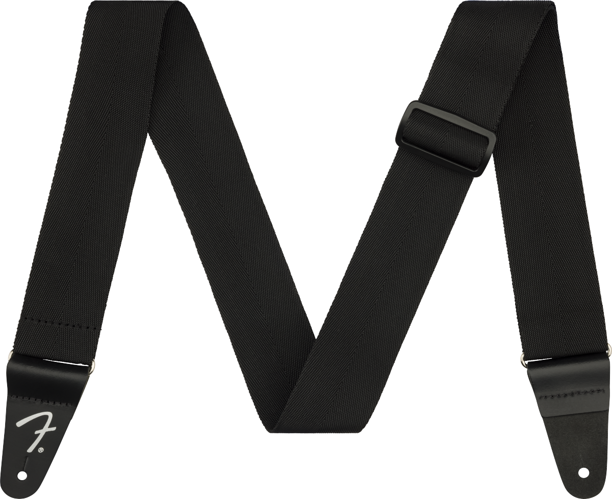 Fender Polypro Strap Black Correa Guitarra Polypro Strap Black