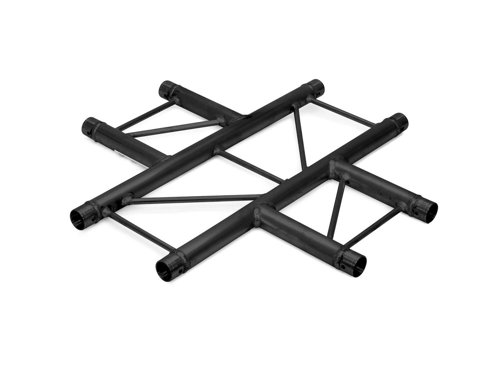 Alutruss Truss Paralelo DQ2-SPAC41H 4-way T-Piece Negro Truss Paralelo DQ2-SPAC41H 4-way T-Piece Negro