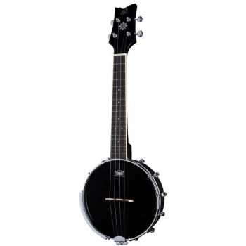 Ortega oubj100 sbk banjo ukelele satin black