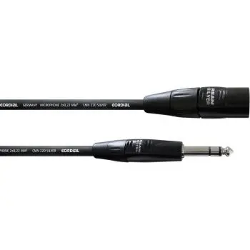 Cordial cim 1,5 mv cable jack macho y xlr macho 1,5 metros