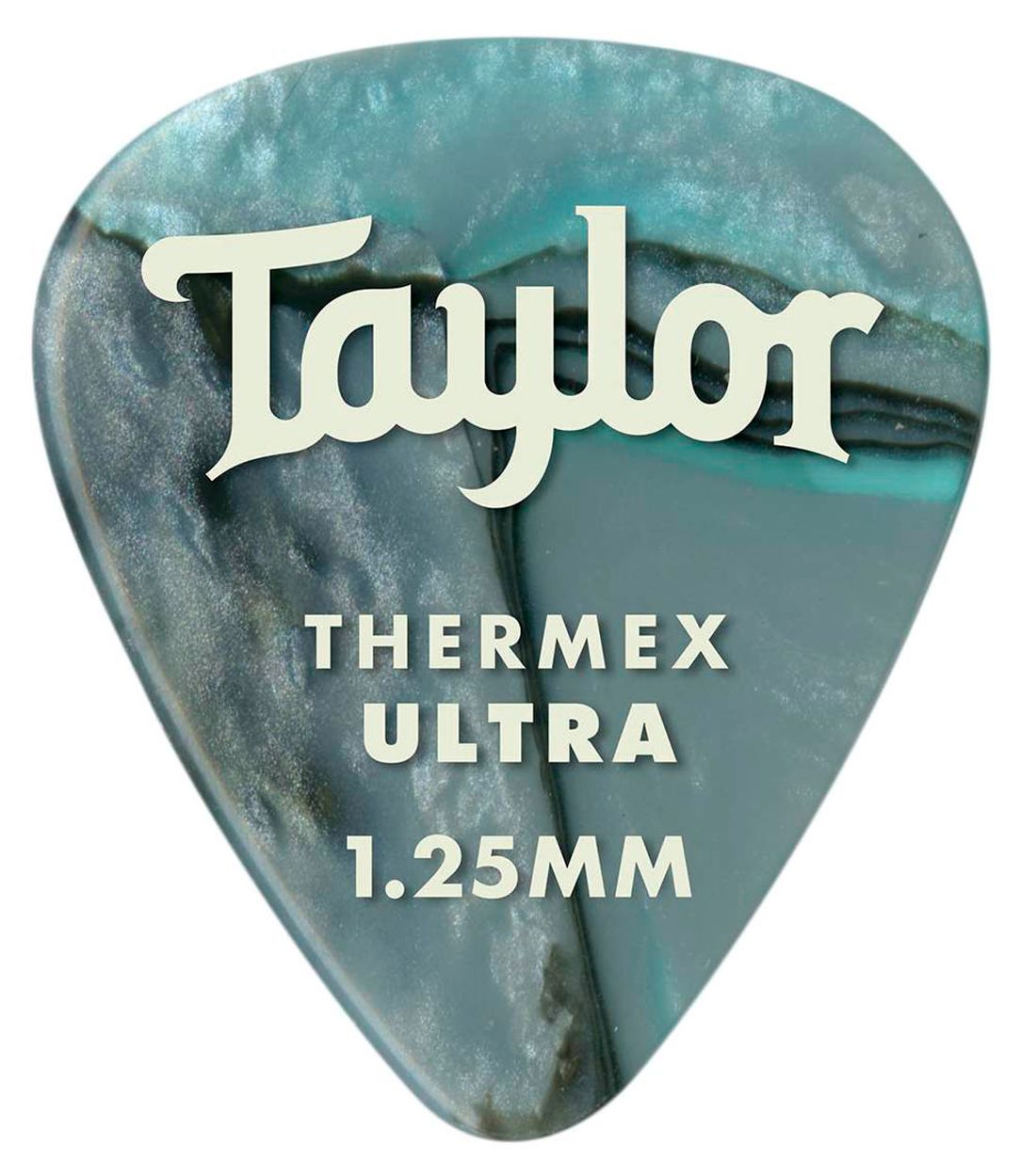 Taylor Premium Darktone 351 Thermex Ultra Abalone 1.25 mm. Pack 6 Púas 80739