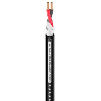 Adam hall 4 star l 240 cable de altavoz 2 x 4,0 mm²