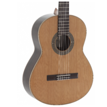 Admira adm08ef guitarra clásica a8 electrificada con fishman serie artesanía