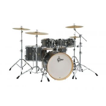 Gretsch drums set catalina maple 22. 7 piezas black stardust cm1-e826p-bs
