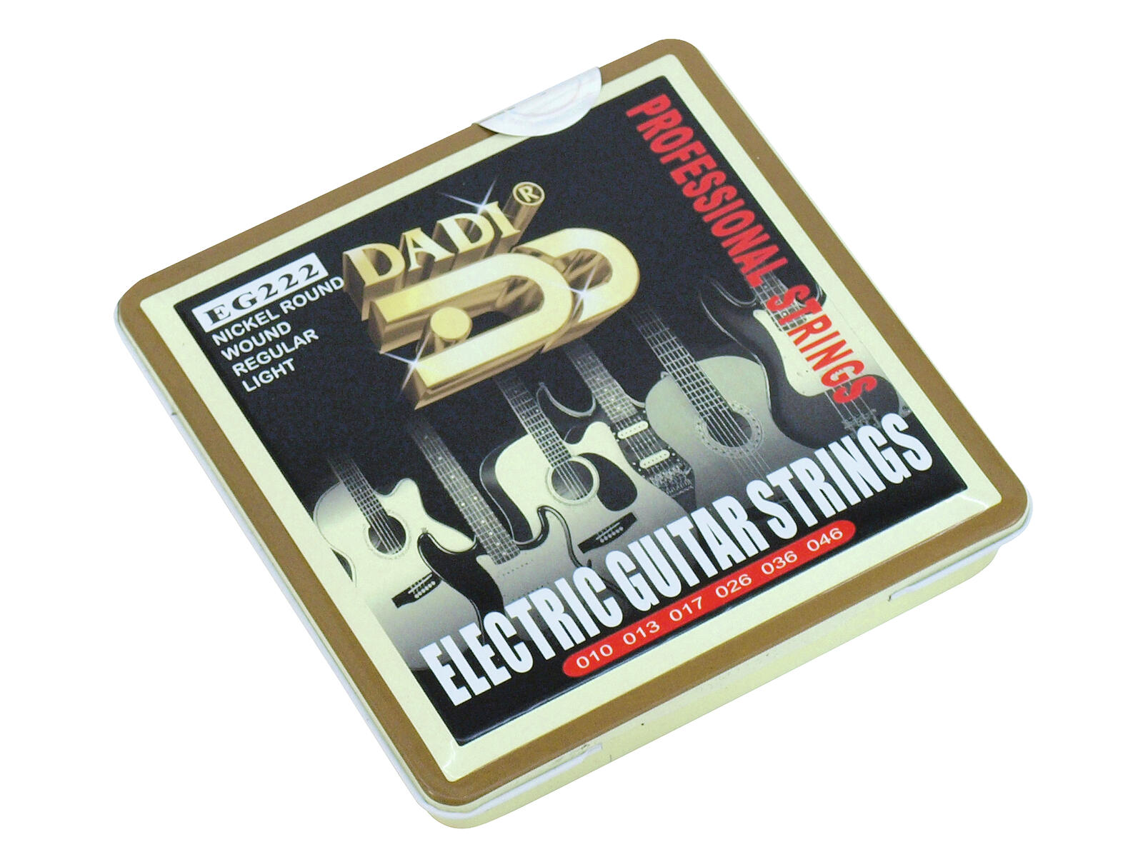 Dimavery String Set Electric Guitar, 010-046 String Set Electric Guitar, 010-046