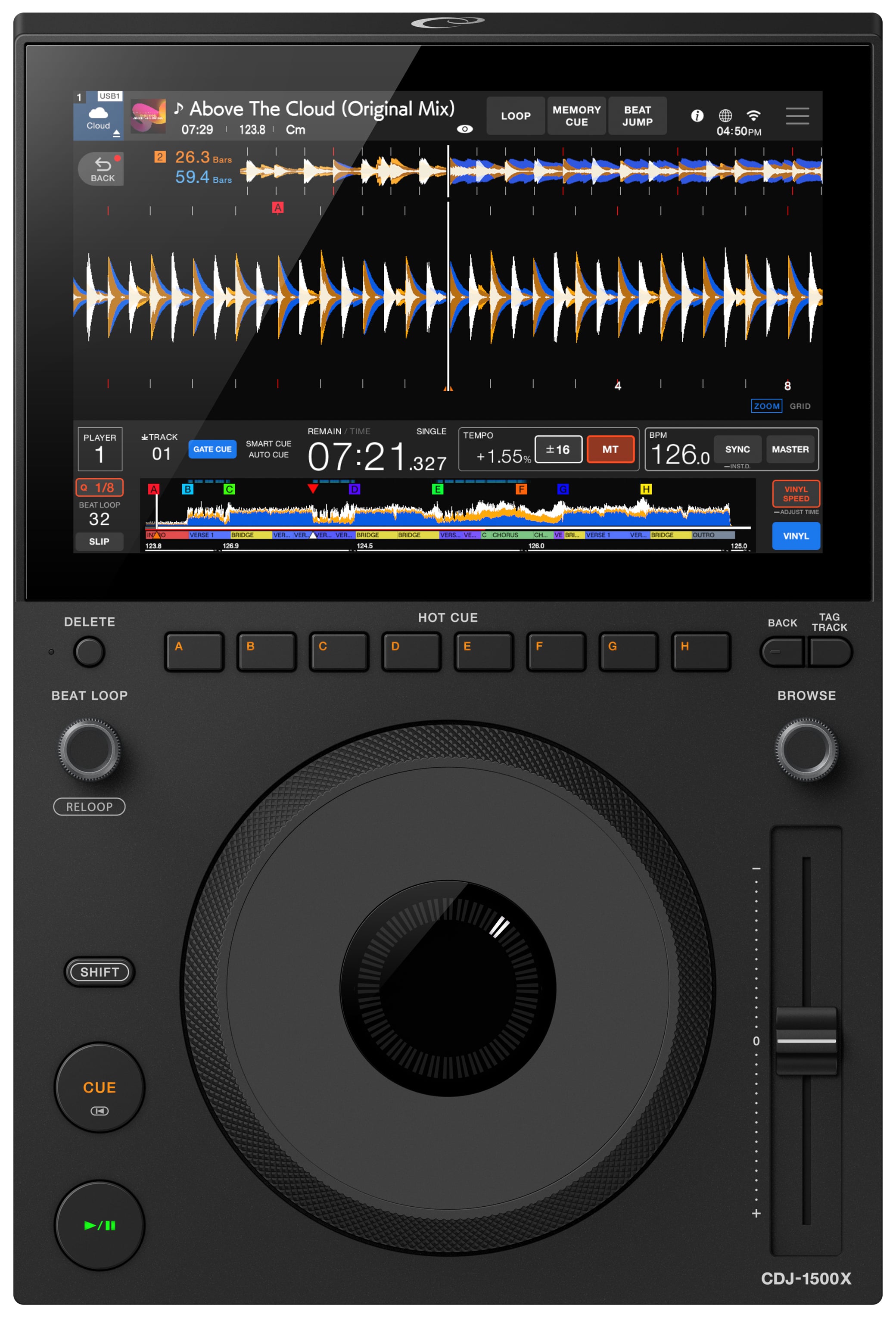 Alphatheta CDJ 1500X DJ Multi Player Alphatheta CDJ 1500X