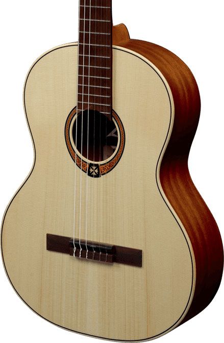 LAG OC70 Guitarra Clásica Serie Occitania Acabado Natural OC70
