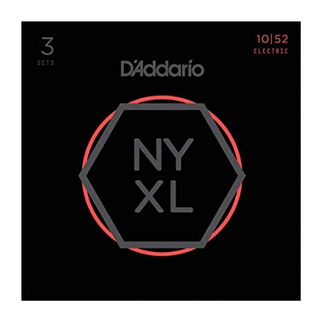 D Addario NYXL1052 Regular Light (10-52) Juego de cuerdas para guitarra electrica NYXL1052-3P