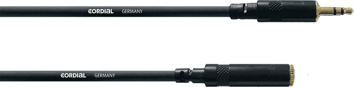 Cordial CFS 5 WY Cable Alargador Stereo Minijack 5 Metros CFS 5 WY