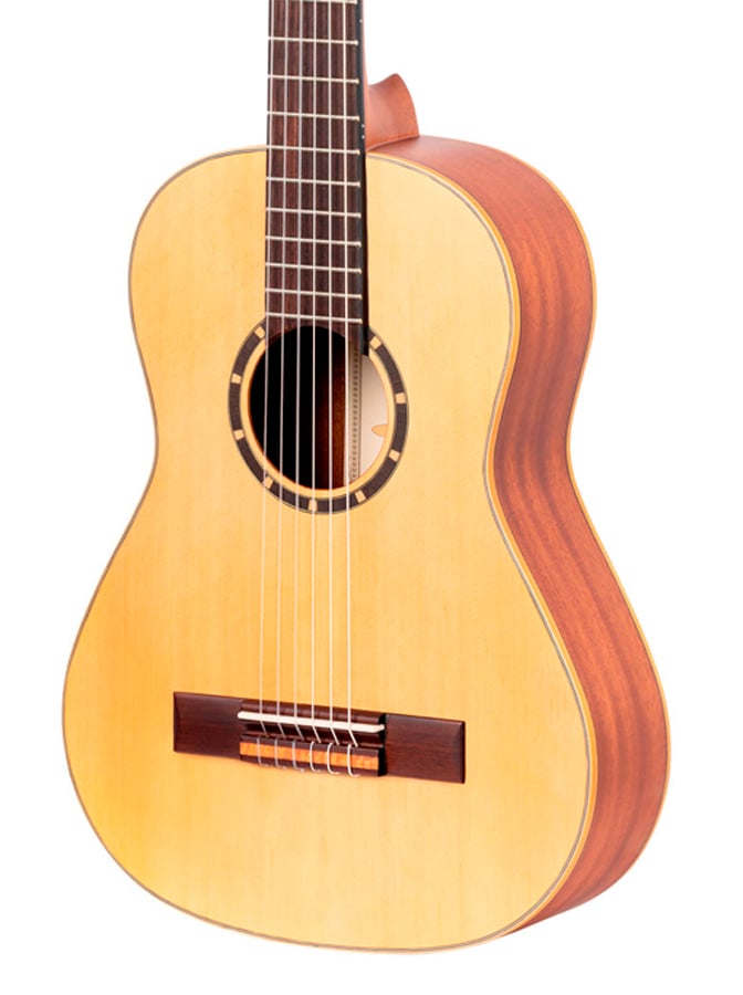 Ortega R121-1/2-L. Guitarra Clásica para Zurdos + Funda R121-1/2 L