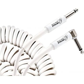 Ortega orcci-30wh. cable de guitarra 9 metros white