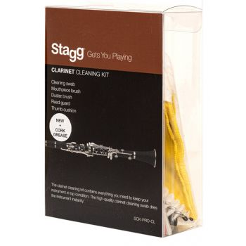Stagg kit de limpieza de clarinete