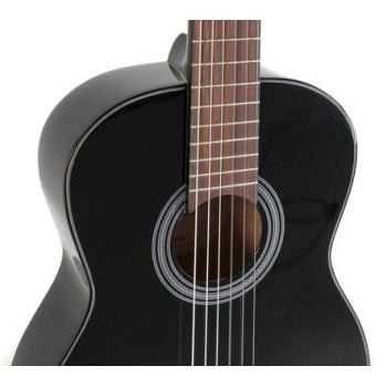 Gewa student schwarz guitarra clasica 1/2 negro