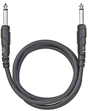 Planet Waves DAddario Cable de Audio Auxiliar, Negro, 0,3 Metros Cable de Audio Auxiliar, Negro, 0,3 Metros