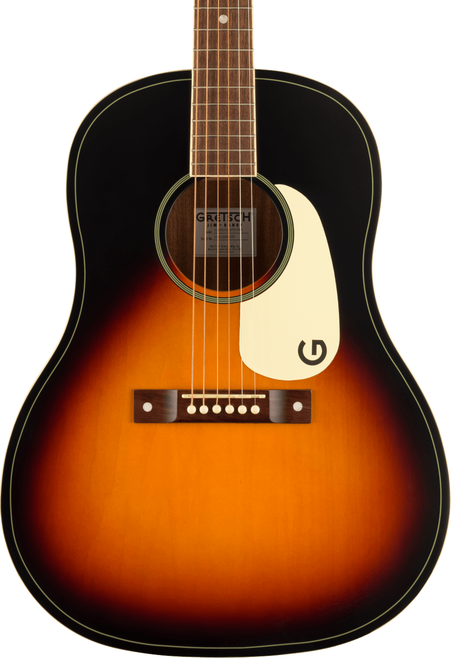 Gretsch Jim Dandy Dreadnought Rex Burst Guitarra Acústica Jim Dandy Dreadnought Rex Burst