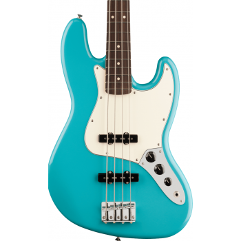 Fender player ii jazz bass rw aquatone blue bajo eléctrico