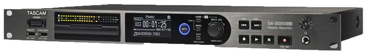 Tascam DA-3000SD Grabador DSP/PCM de alta Definición y Conversor AD/DA DA-3000SD