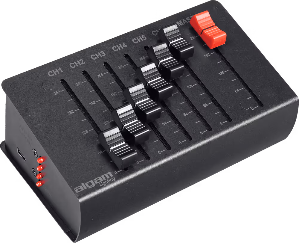 Algam lighting controlador dmx de 6 canales
