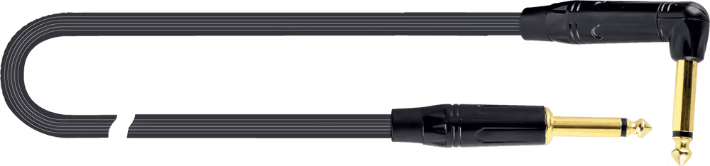 Quik lok cable instrumento pvc jack-jack sa - 6 m