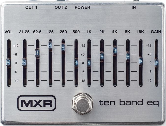 MXR M108S Pedal FX Ecualizador 10 Bandas M108S
