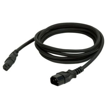 Showtec cable iec macho a iec hembra de 0,75m rf:90469
