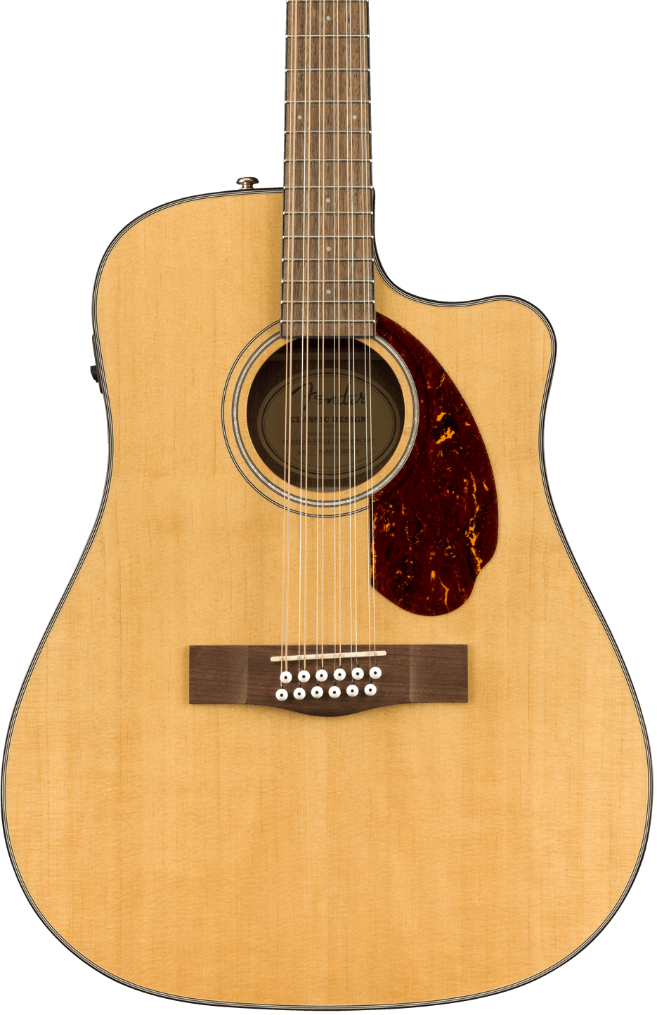 Fender CD-140SCE-12 Natural + Estuche Guitarra Acústica CD-140SCE-12