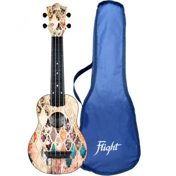 Flight tus-40 travel granada ukelele soprano