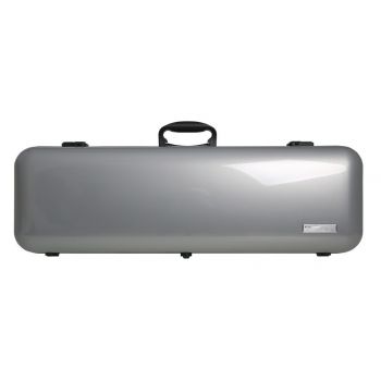 Gewa 316420 estuche violín air 2.1 plateado metalizado brillante