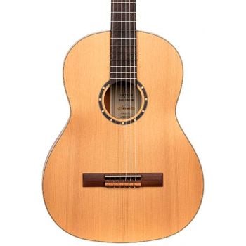 Ortega r131sn-l. guitarra clásica para zurdos + funda