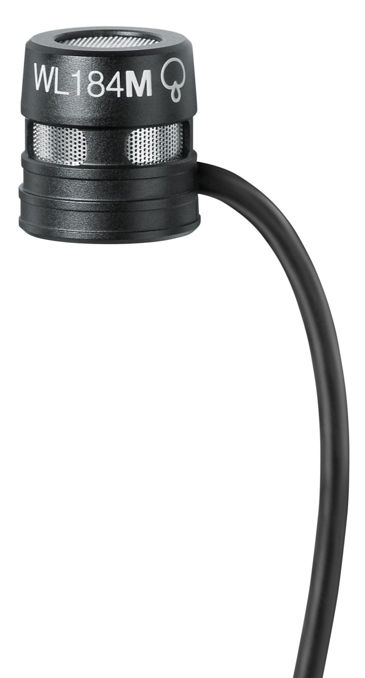 SHURE WL184MB/S-TQG Micrófono Condensador Lavalier WL184MB/S-TQG