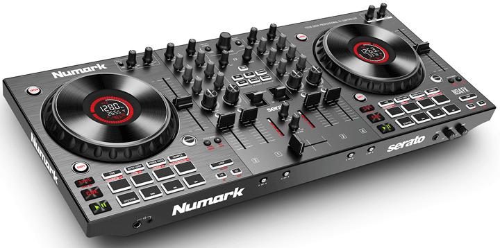 NUMARK NS 4 FX Controlador DJ de 4 canales NS 4 FX