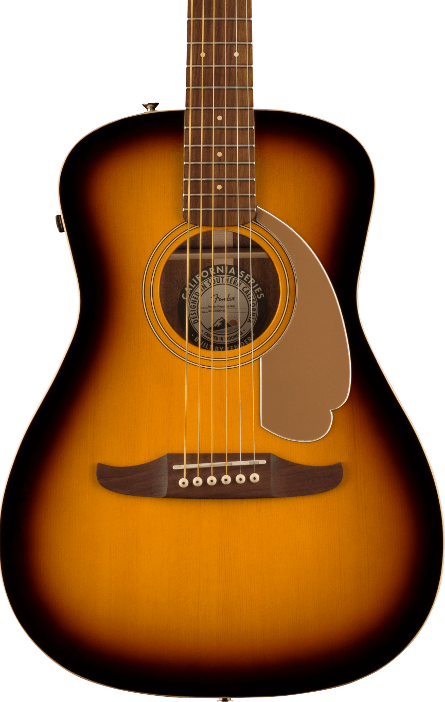 Fender Malibu Player Sunburst Guitarra Acústica Malibu Player Sunburst