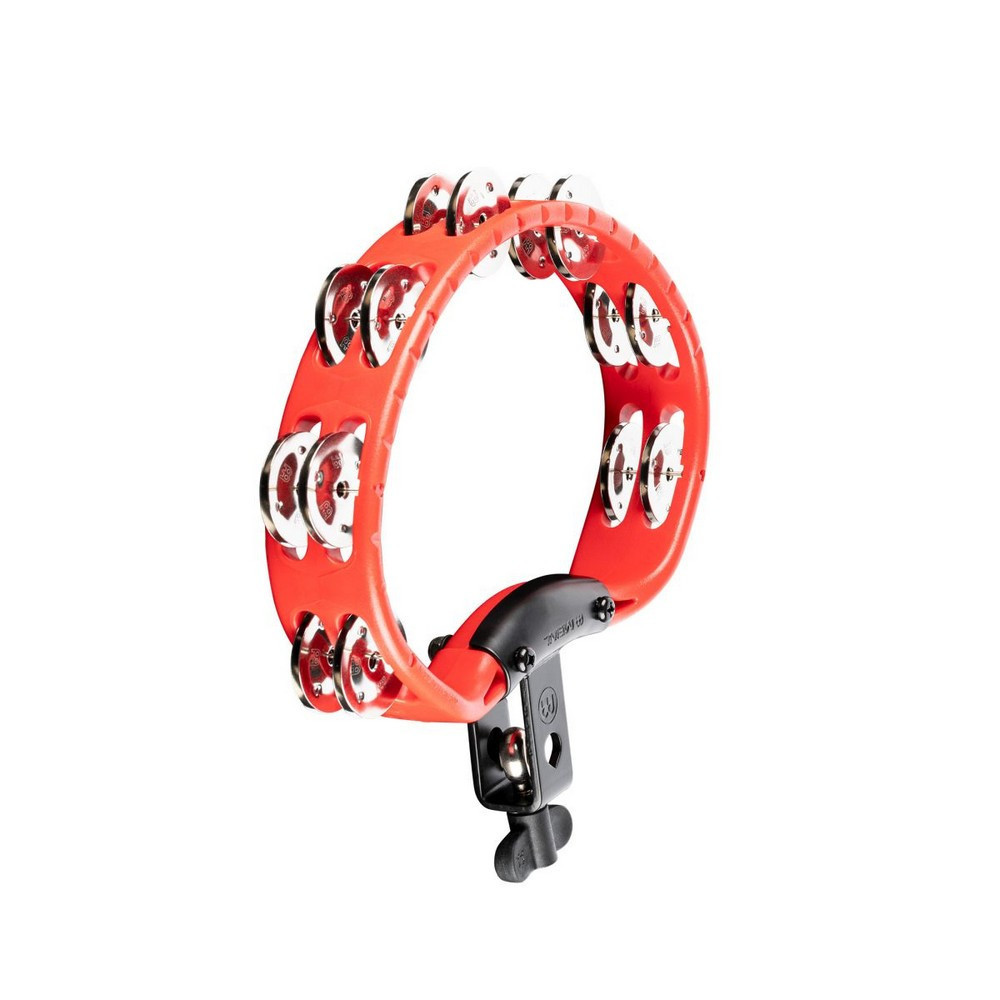 Meinl HTMT2R Pandereta Para Soporte Roja Doble Acero HTMT2R