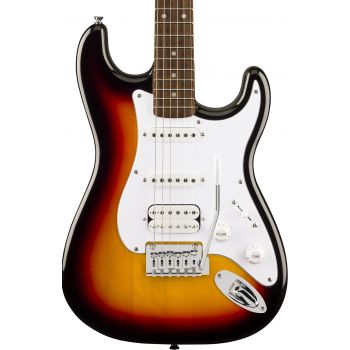 Squier by fender affinity stratocaster junior hss, lf 3 color sunburst guitarra eléctrica