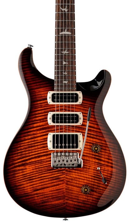 PRS SE Studio Orange Tiger Smokeburst Guitarra Eléctrica SE Studio Orange Tiger Smokeburst