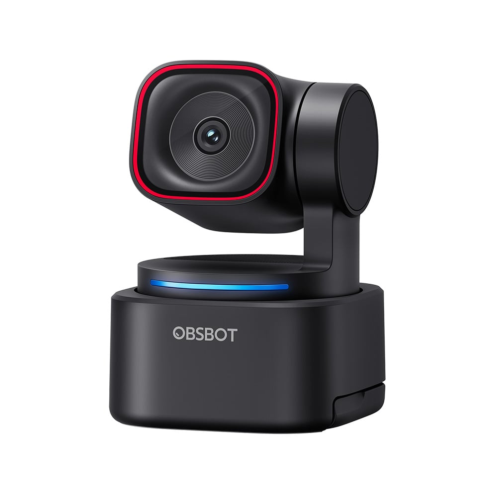 Obsbot TINY 3 LITE - Cámara WEB 4K con lente PTZ - Audio espacial y seguimie OWB-2410-CE