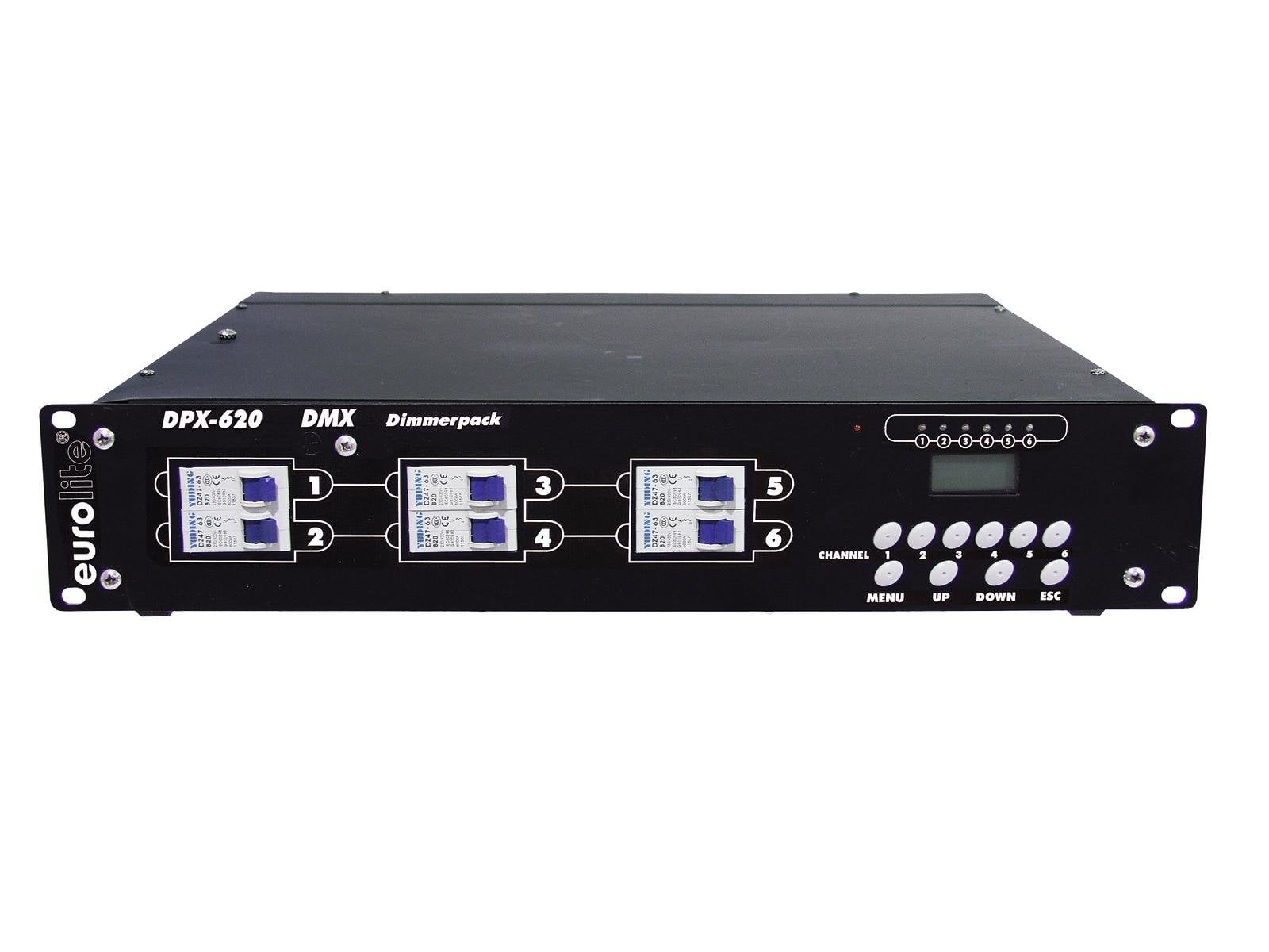 Eurolite DPX-620 DMX Dimmer Pack DPX-620 DMX