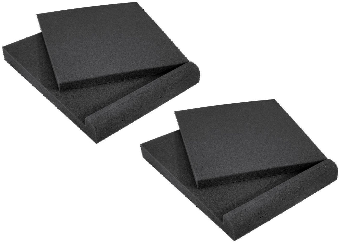 Omnitronic Pad Aislante para Monitor 265x330x40mm 2x Isolator Monitor Speakers 265x330x40mm 2x