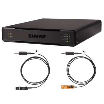Shure kit compuesto por procesador audioconferencias p300 y set de cables vcc3-v