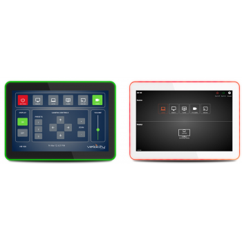 Atlona vtpg-1000vl-bl panel de control táctil velocity de 10 negro