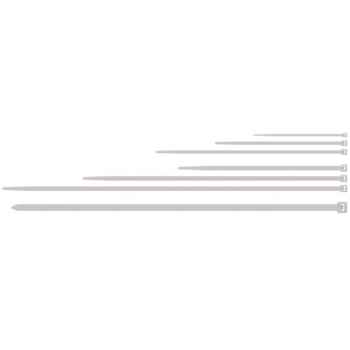 Procab act210-w paquete 100 bridas blancas 2.5x100mm