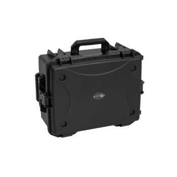 Roadinger plastic case akku flat light con carrito