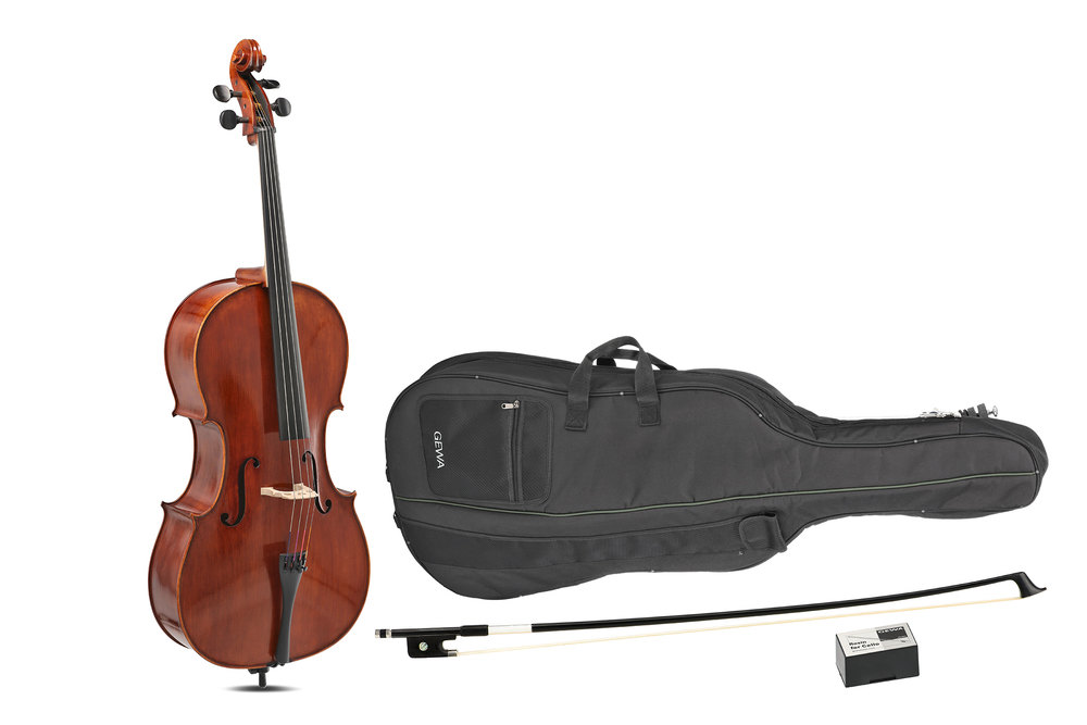 GEWA Cello SONATA - EUROPA 1/4 Cello SONATA - EUROPA 1/4 Montado, incluye funda,