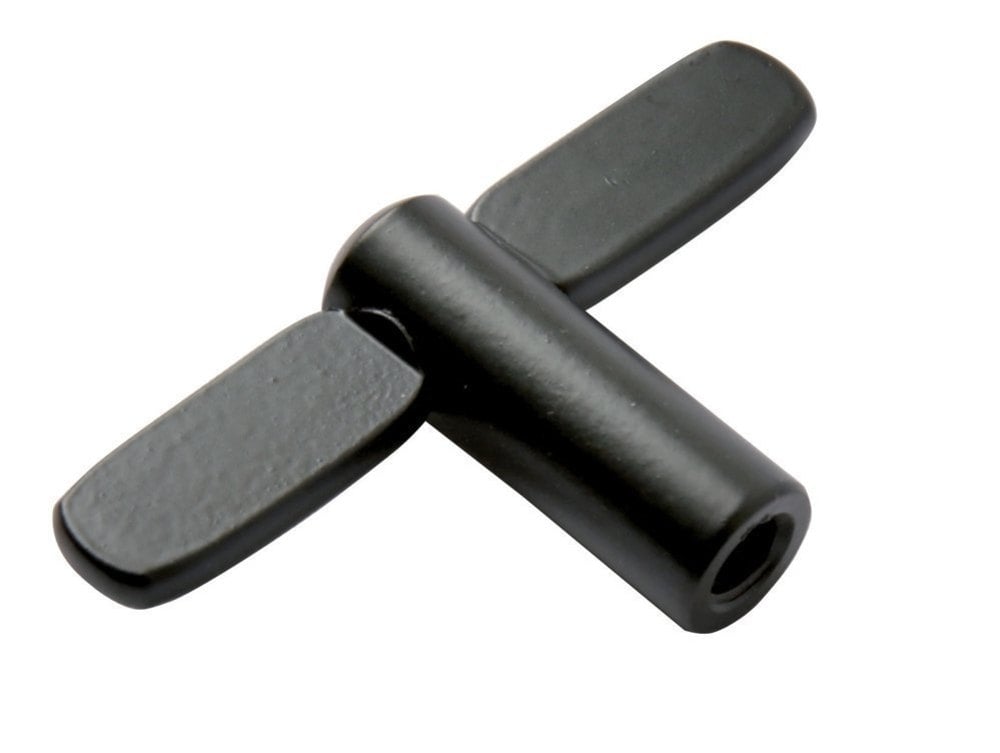 Latin Percussion Negro, recubrimiento pulverizado Repuestos Hardware Palomilla M6 Aspi LPA704