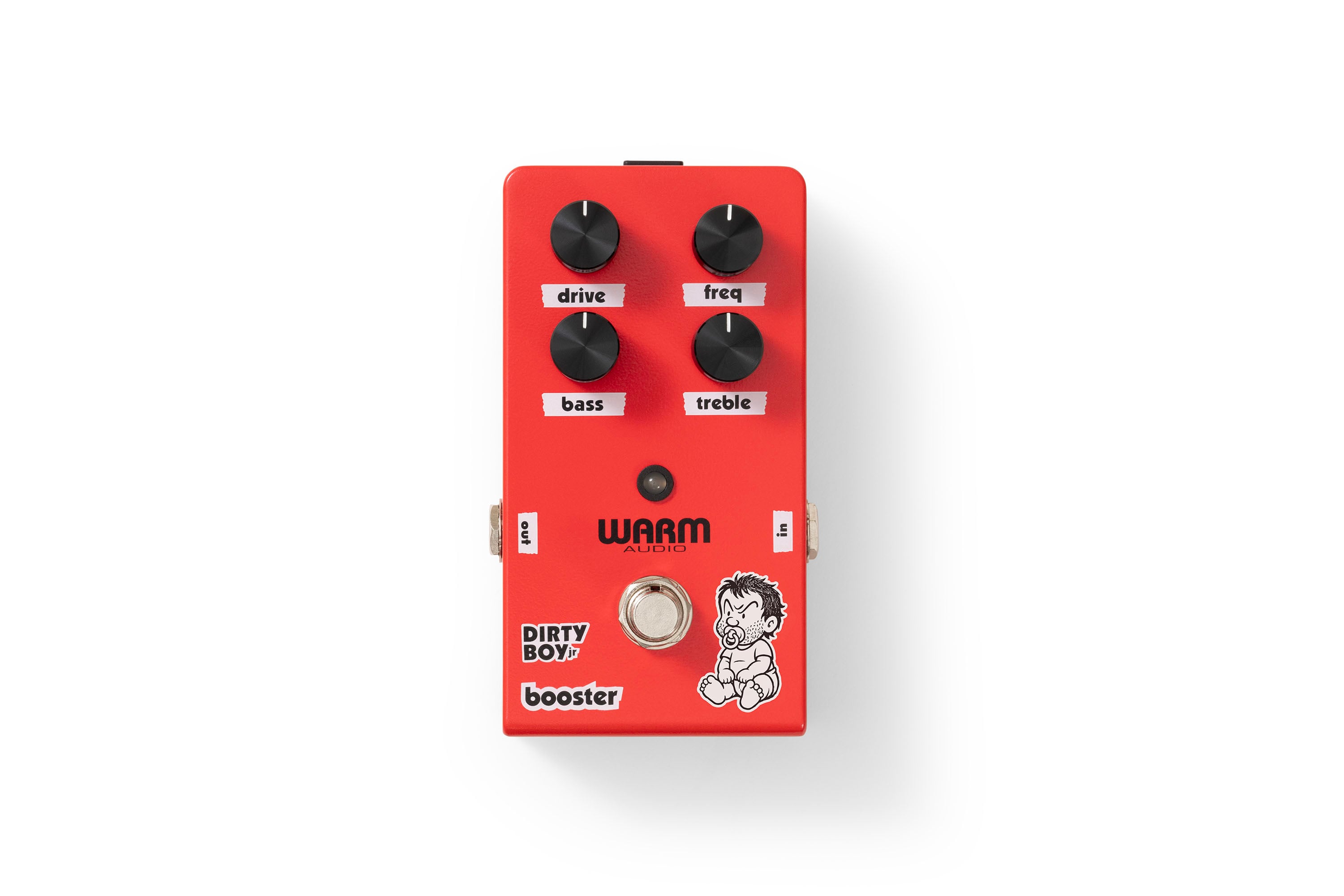 Warm Audio Dirty Boy Jr Booster Pedal Guitarra Dirty Boy Jr Booster