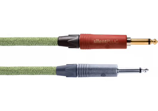 Cordial cable de instrumento eco hemp jack-jack silent 3m